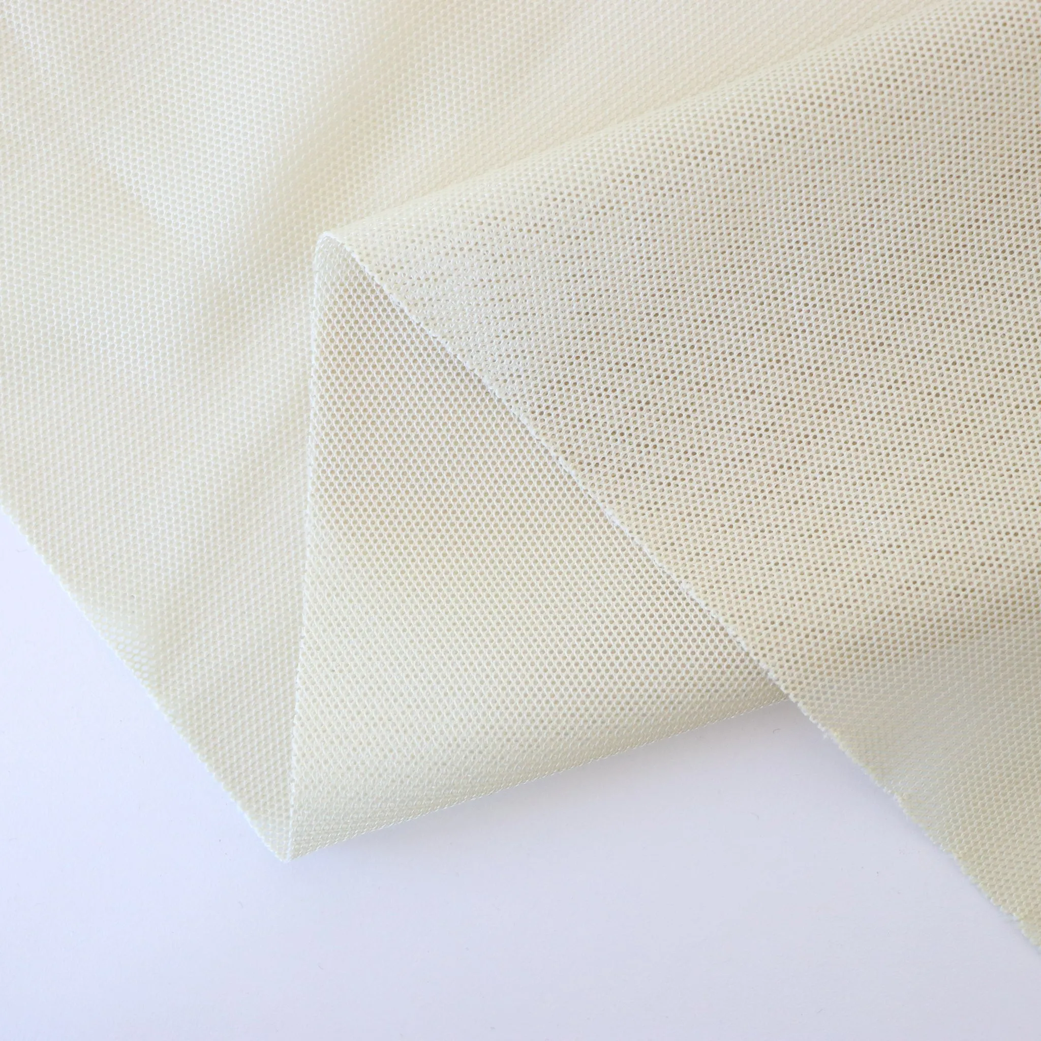 1/2 Yard Cut: Beige Mini Mesh