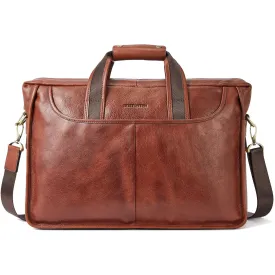 17 inch Men's Briefcase Messenger Bag — Business Lawyer