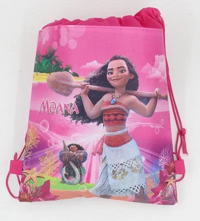 1Pic children schoolbags Princess Drawstring Bags Cartoon DUOLAIMI For Girls & Boys multipurpose school backpack Christmas 40