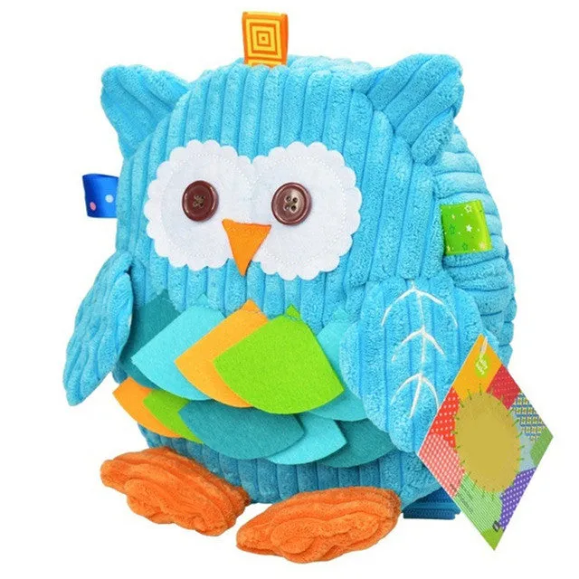 2016 new Cute Cartoon Soft Owl Monkey Animals Children Backpack For Baby School Bag For Girl Boy School Bag mochilas infantis