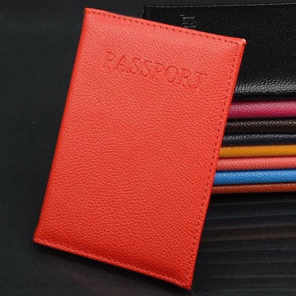 2016 New High Quality Travel Passport Holder Card Cover on the Case for Women's Men Adventure porta passaporte pasport paspoort