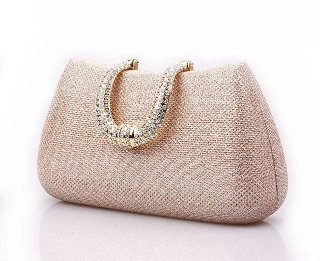 2017 New Design Evening bags Party Bags Wedding Handbag Diamond Clutch Messenger Purse  Chain Shoulder Bag Bolsa Feminina Purse