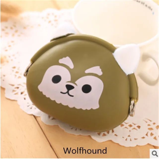 2017 New Fashion Lovely Kawaii Candy Color Cartoon Animal Women Girls Wallet Multicolor Jelly Silicone Coin Bag Purse Kid Gift