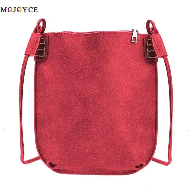 2017 Vintage Women Messenger Bag Ladies Small Bucket Women's Handbags Leather Crossbody Bags for Women Shoulder Bag Bolso