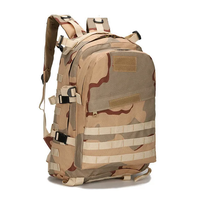 40L Molle Military Backpack Waterproof Military Assault Backpack 3P Attack Backpack Army Patrol Double Shoulder Rucksuck