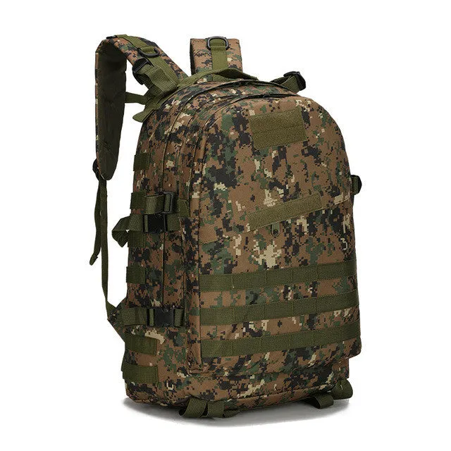 40L Molle Military Backpack Waterproof Military Assault Backpack 3P Attack Backpack Army Patrol Double Shoulder Rucksuck