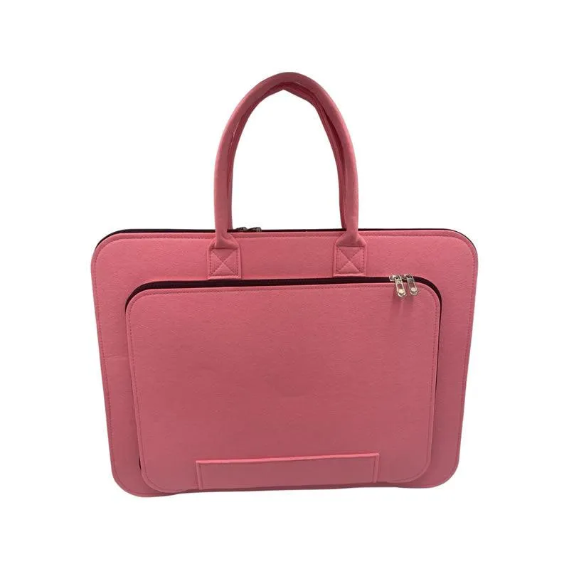 44Cm Felt Laptop Bag Pink - Shop Now For Best Deals