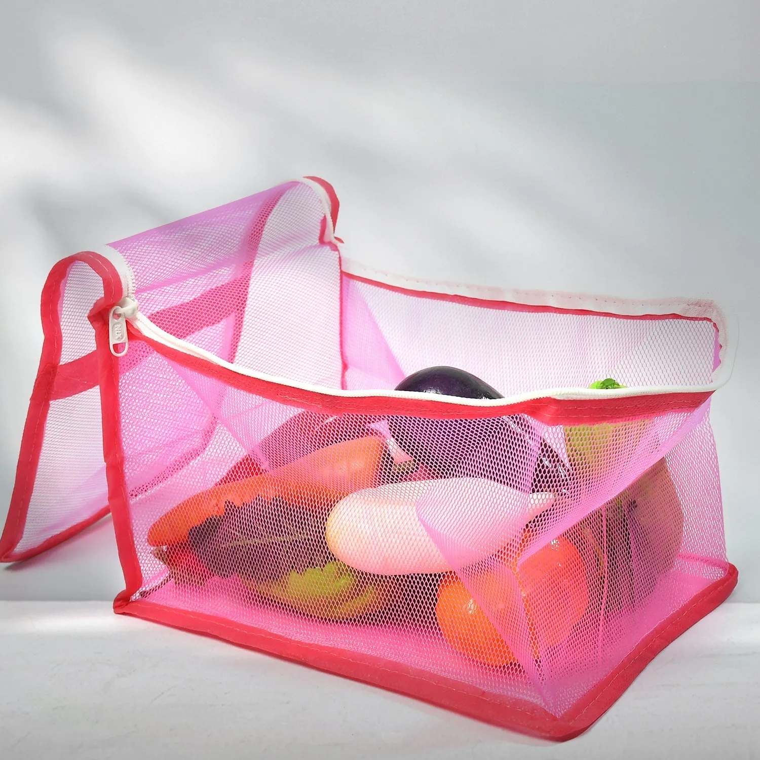 5303 Nylon Fruit Bag Foldable Bag Is Protect Your Fruit Bag All Type Use Bag For Home & Kitchen Use