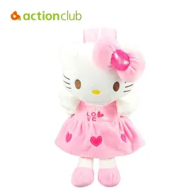 Actionclub Baby Toys Baby Plush Backpack Cartoon Children School Bags Kawaii Dolls Bags For Kindergarten Kids Baby Girls Bag