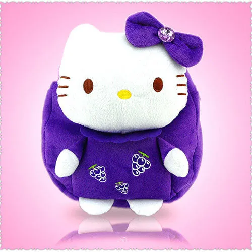 Actionclub Children Plush Backpack Cartoon Bags Baby Toy Kids School Bag Hello Kitty Bags Kindergarten Girl Kawaii Stuffed Doll