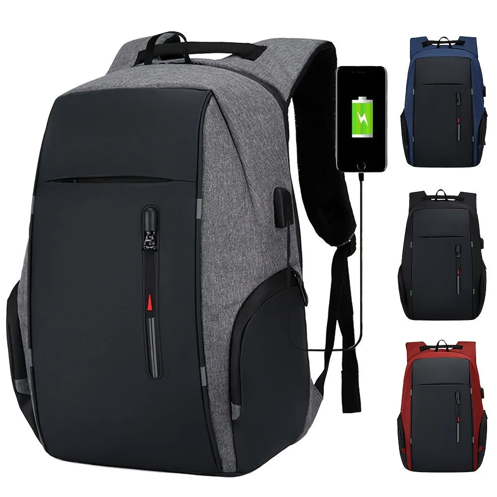 Allinone Travel Laptop Backpack Durable Waterproof Spacious Ideal Gift