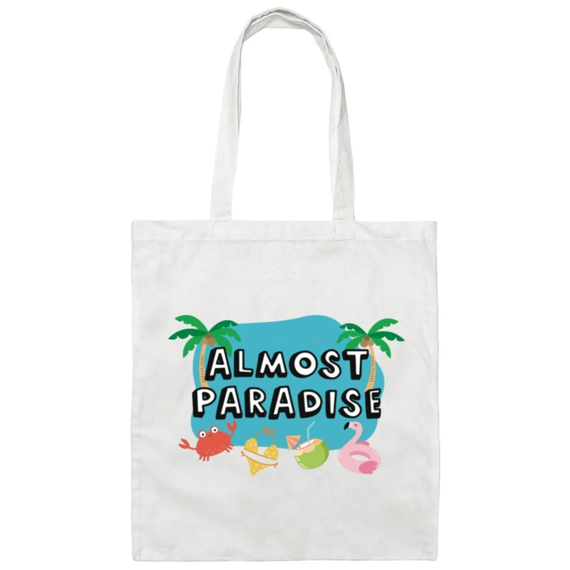 Almost Paradise Canvas Tote Bag Bachelor In Paradise