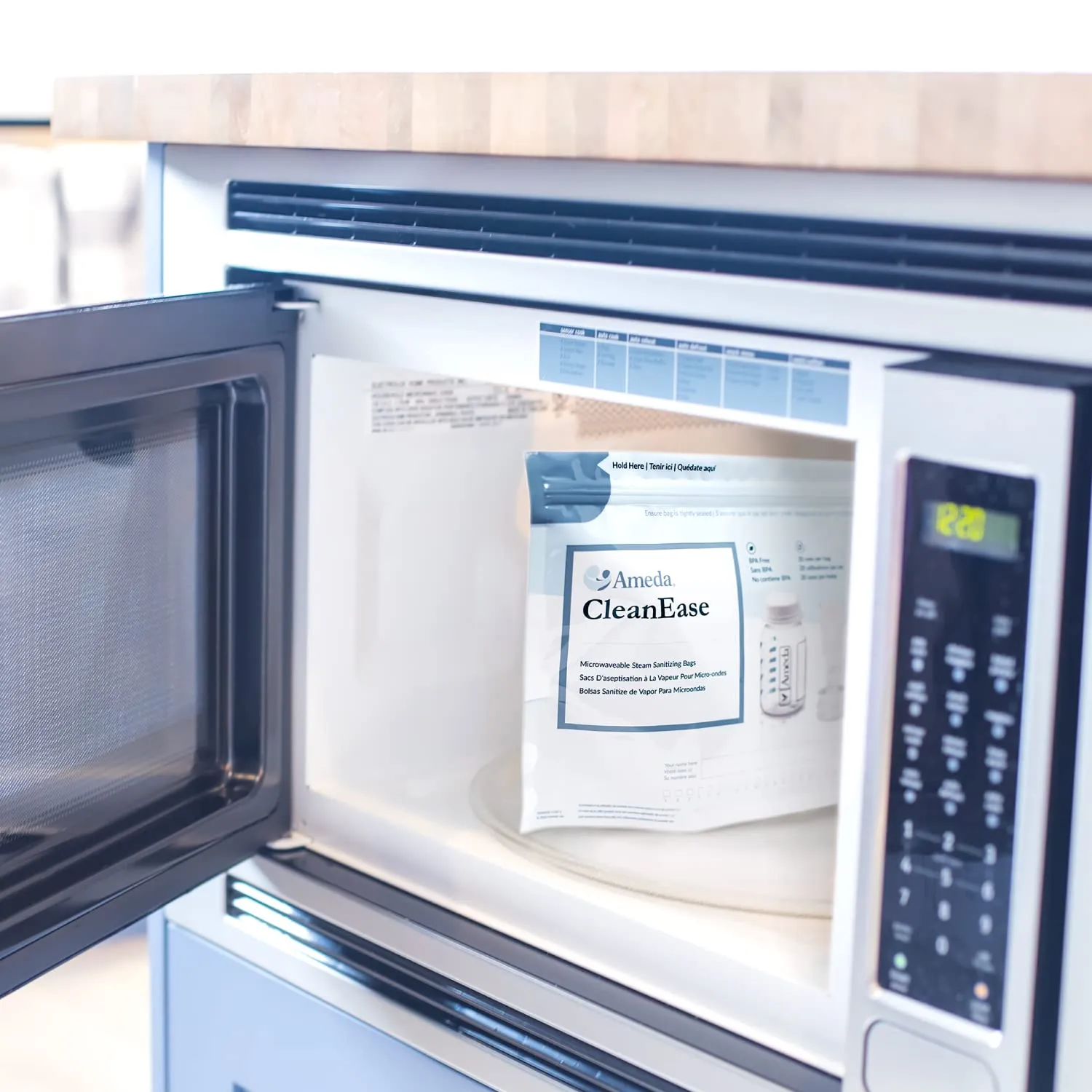 Ameda CleanEase Microwaveable Steam Sterilizer Bags