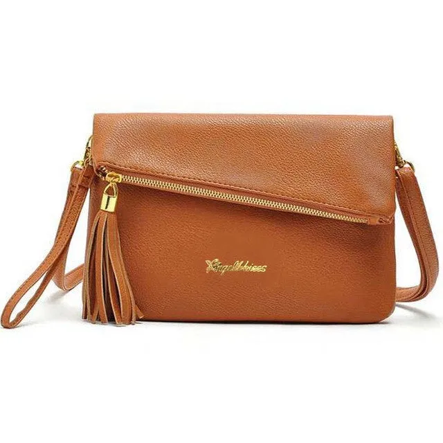 Angel Voices!Women Bags Casual Women Messenger Bag Women PU Handbags Women Famous Brands Shoudler Bag Clutch Bags Bolsa Feminina