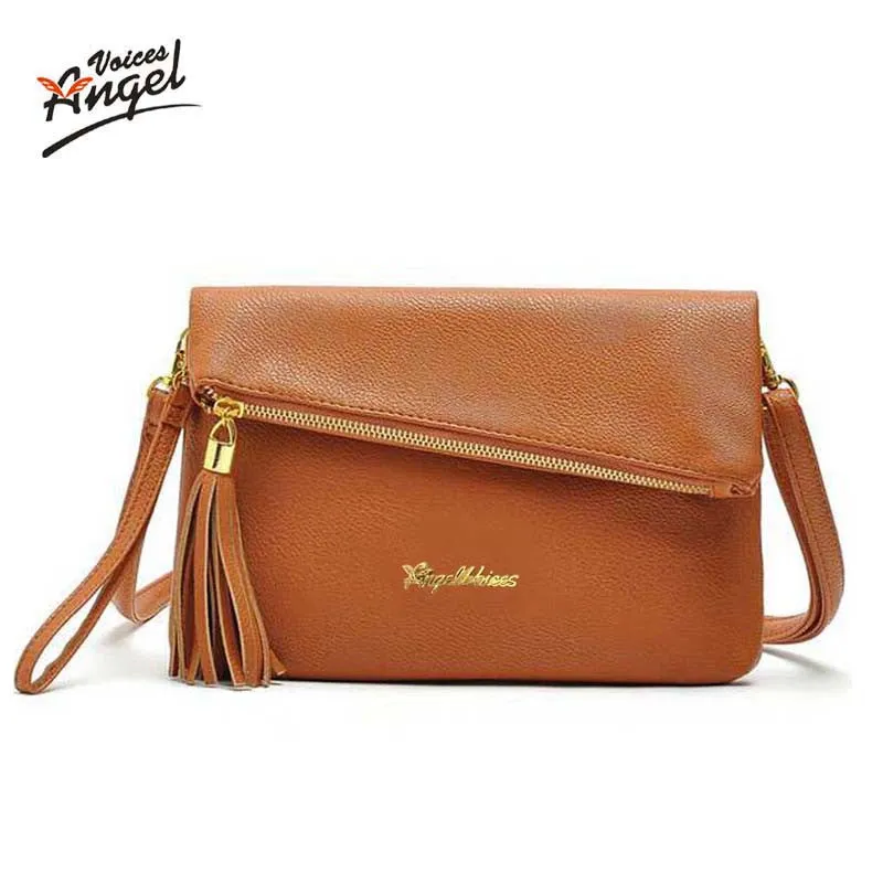 Angel Voices!Women Bags Casual Women Messenger Bag Women PU Handbags Women Famous Brands Shoudler Bag Clutch Bags Bolsa Feminina