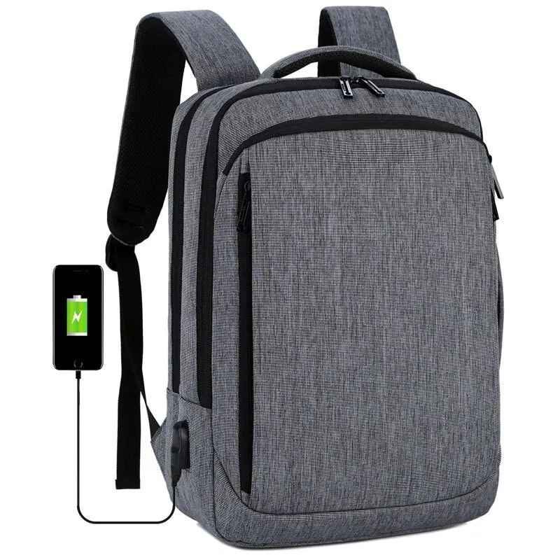 Backpack For Men Casual Oxford Cloth Waterproof Luxury Bagpack USB