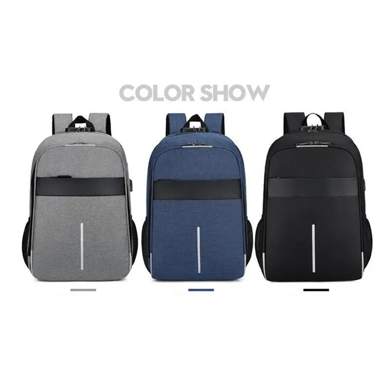 Backpack For Men Multifunctional Waterproof Oxford Cloth Urban Bag For