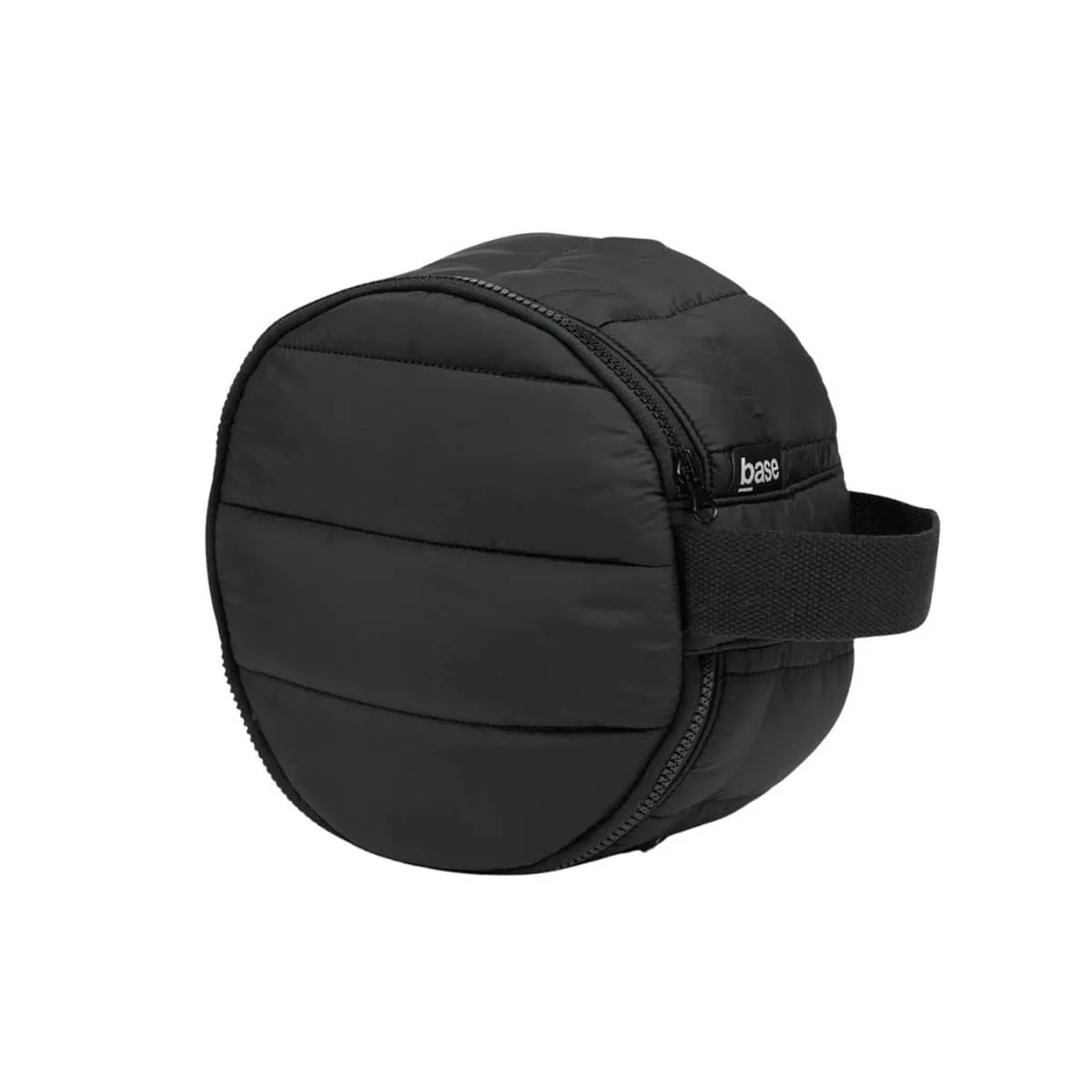 Base Cloud Collection - Beauty Base Round Toiletry Bag - Black