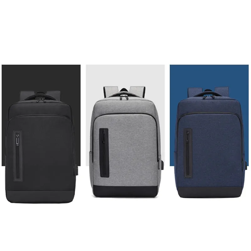 Business Backpacks For Men Multifunctional USB Charging Bag Waterproof