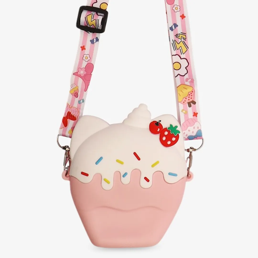 Cat Sundae Kawaii Purse