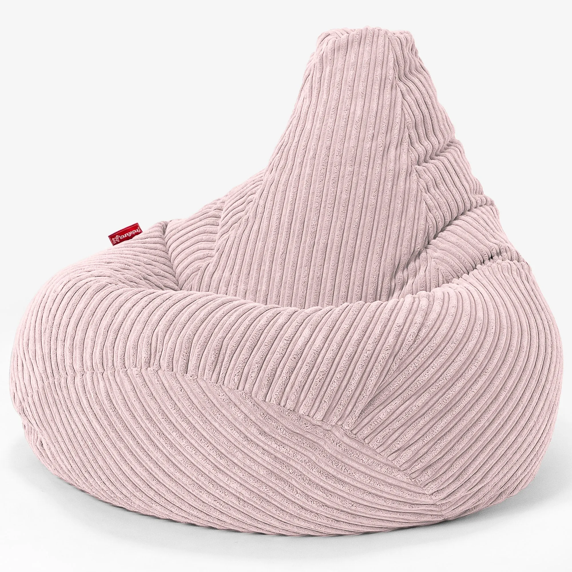 Children's Gaming Bean Bag Chair 6-14 yr - Cord Blush Pink