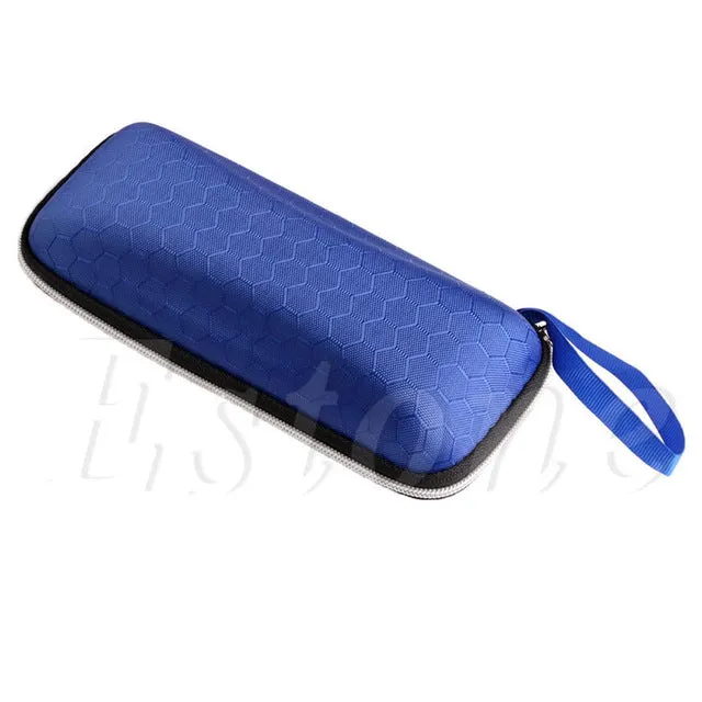 Colorful Cover Sunglasses Case For Women Glasses Box With Lanyard Zipper Eyeglass Cases For Men 4 Colors A19385