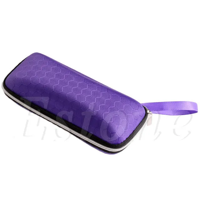 Colorful Cover Sunglasses Case For Women Glasses Box With Lanyard Zipper Eyeglass Cases For Men 4 Colors A19385