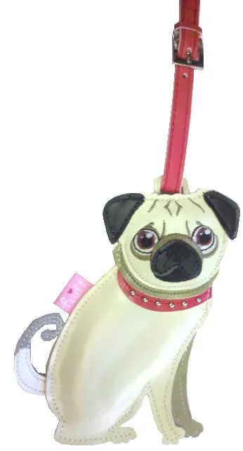 Dog Luggage Tags - Pug