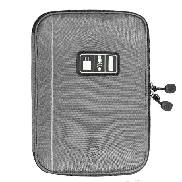 ECOSUSI Waterproof Travel Wire Bag Electronic Hard Drive SD Card USB Data Digital Cable Bag