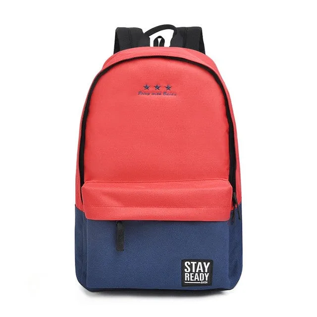 Fashion School Backpack Women Children Schoolbag Back Pack Leisure Korean Ladies Knapsack Laptop Travel Bags for Teenage Girls