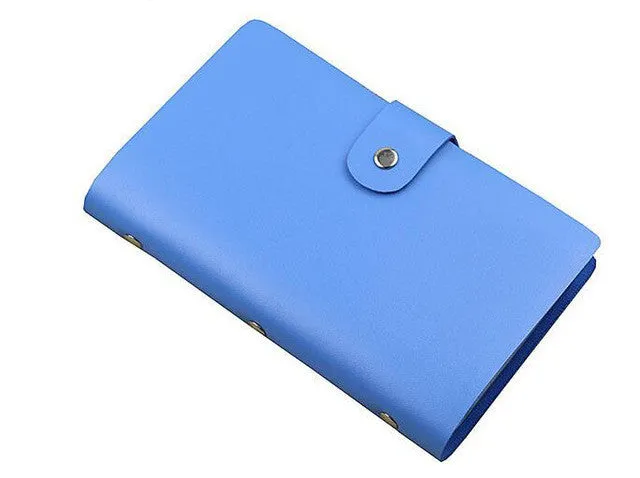 FLYING BIRDS! Card Holder brand High Quality women&men card bags name ID Business Leather 156 Bank credit Card Case LS8916fb