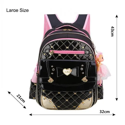 GCWHFL Korean Style Girl's School Bags Backpacks Children Schoolbags For Girl Backpack Princess Kids Book School Bags Knapsack