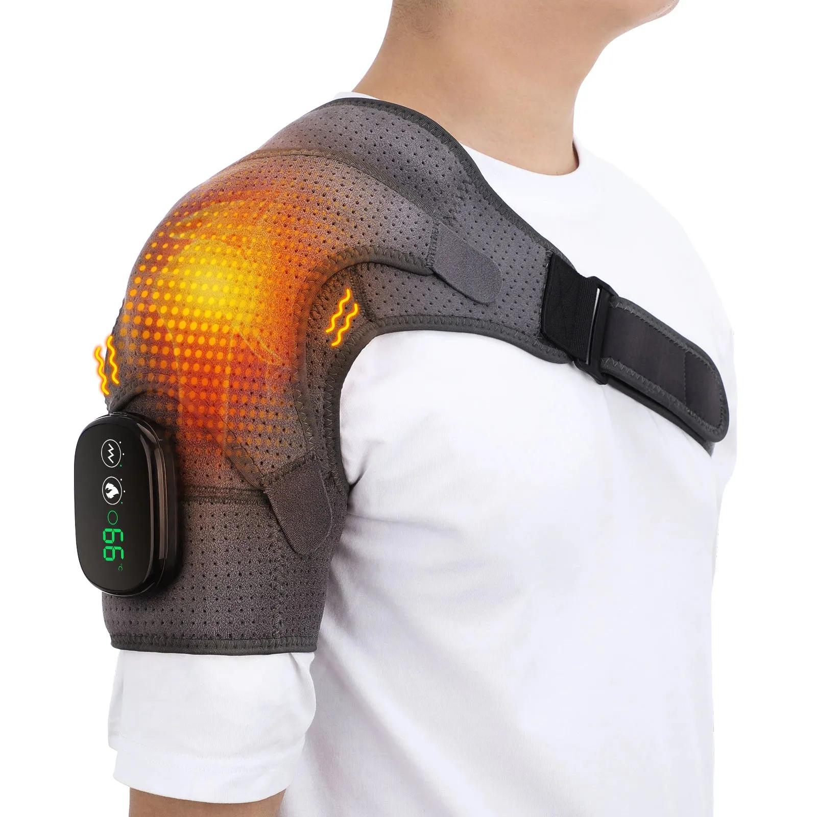 Heated Shoulder Brace | Ortho Joint Relief