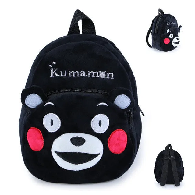 High Quality Children School Bag Plush Cartoon Toy Baby Backpack Boy Gril School Bags Gift For Kids Backpacks mochila escolar