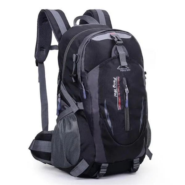 Hot Sale Nylon Black Backpack Waterproof Men's Back Pack Laptop Mochila High Quality Designer Backpacks Male Escolar S091