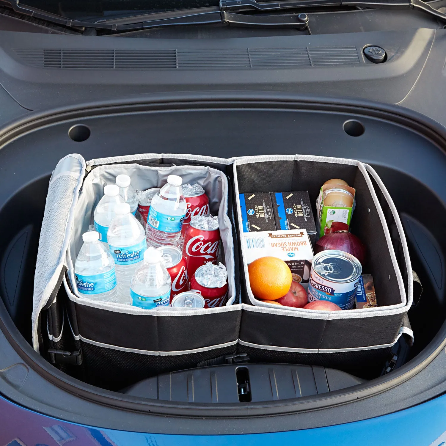 Integral™ Trunk Organizer With Cooler and Reusable Bags