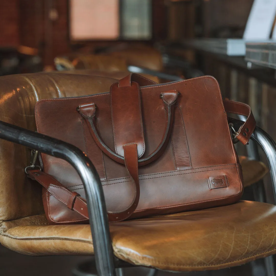 Jefferson Leather Attache | Elderwood