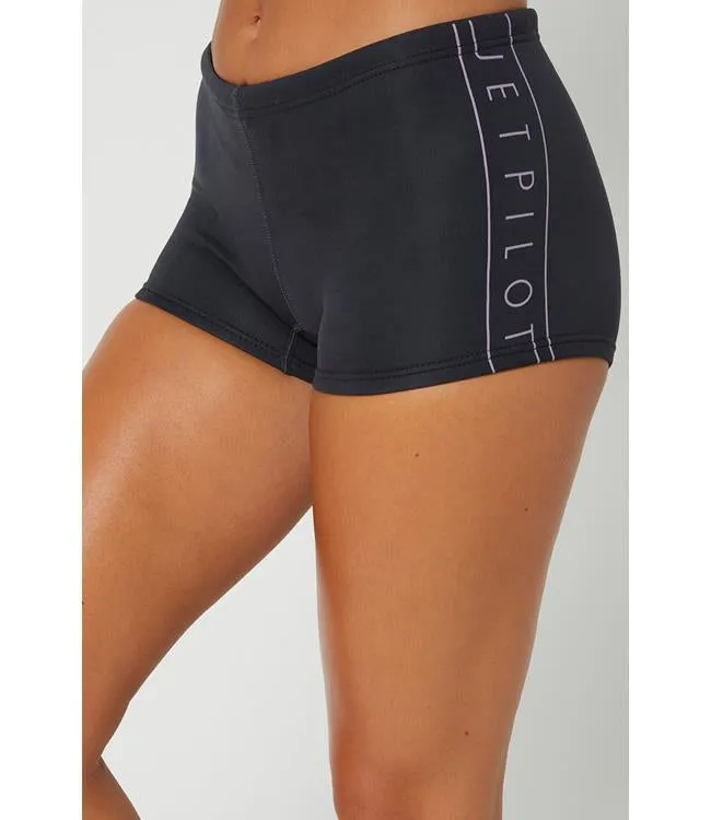 Jetpilot Cause 2.5" Womens Neo Shorts (2023) - Charcoal