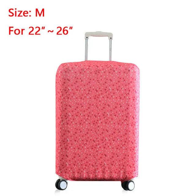 Luggage Cover Protector Protective Suitcase Covers Elastic Protection Case on Suitcase Fashion Travel Cover for Trolley Trunk