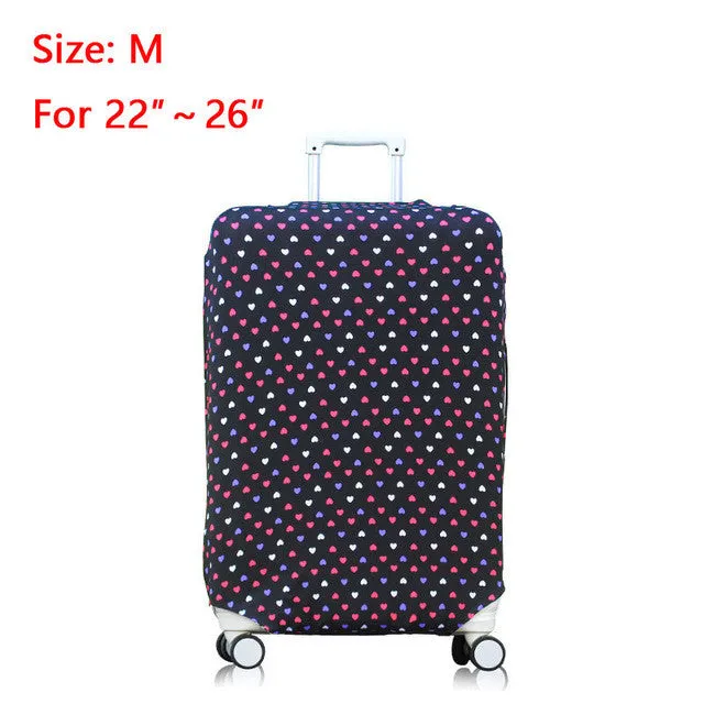 Luggage Cover Protector Protective Suitcase Covers Elastic Protection Case on Suitcase Fashion Travel Cover for Trolley Trunk