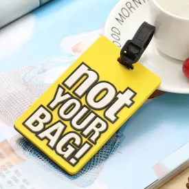 Make our Bags Stand Out! with our Hilarious Luggage Tags: Funny Travel Accessories Identification Tags