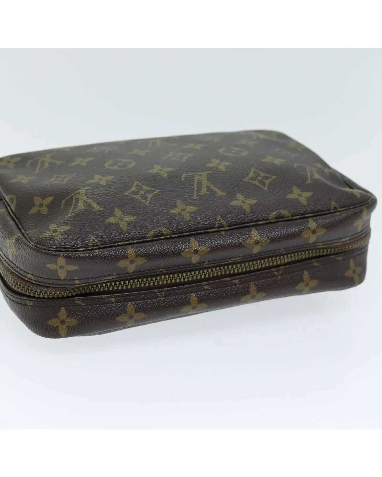 Monogram Canvas Clutch Bag with Accessories Made in France