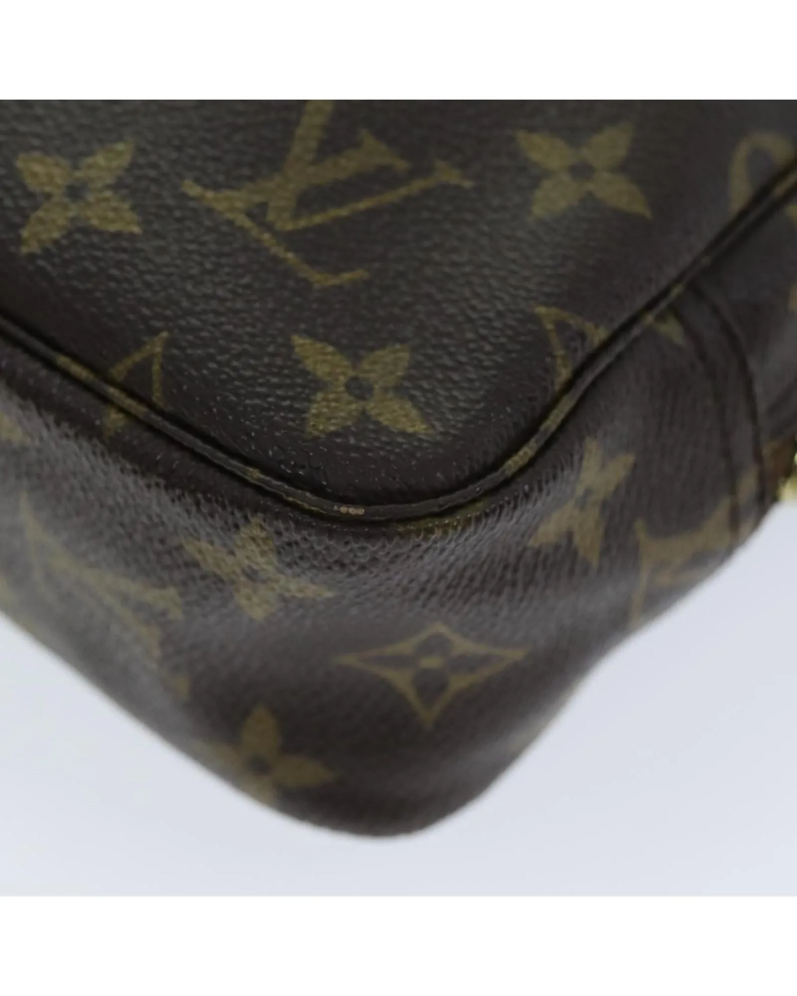 Monogram Canvas Clutch Bag with Accessories Made in France