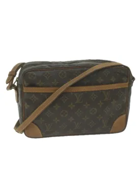 Monogram Shoulder Bag with Authentic LV Stamp