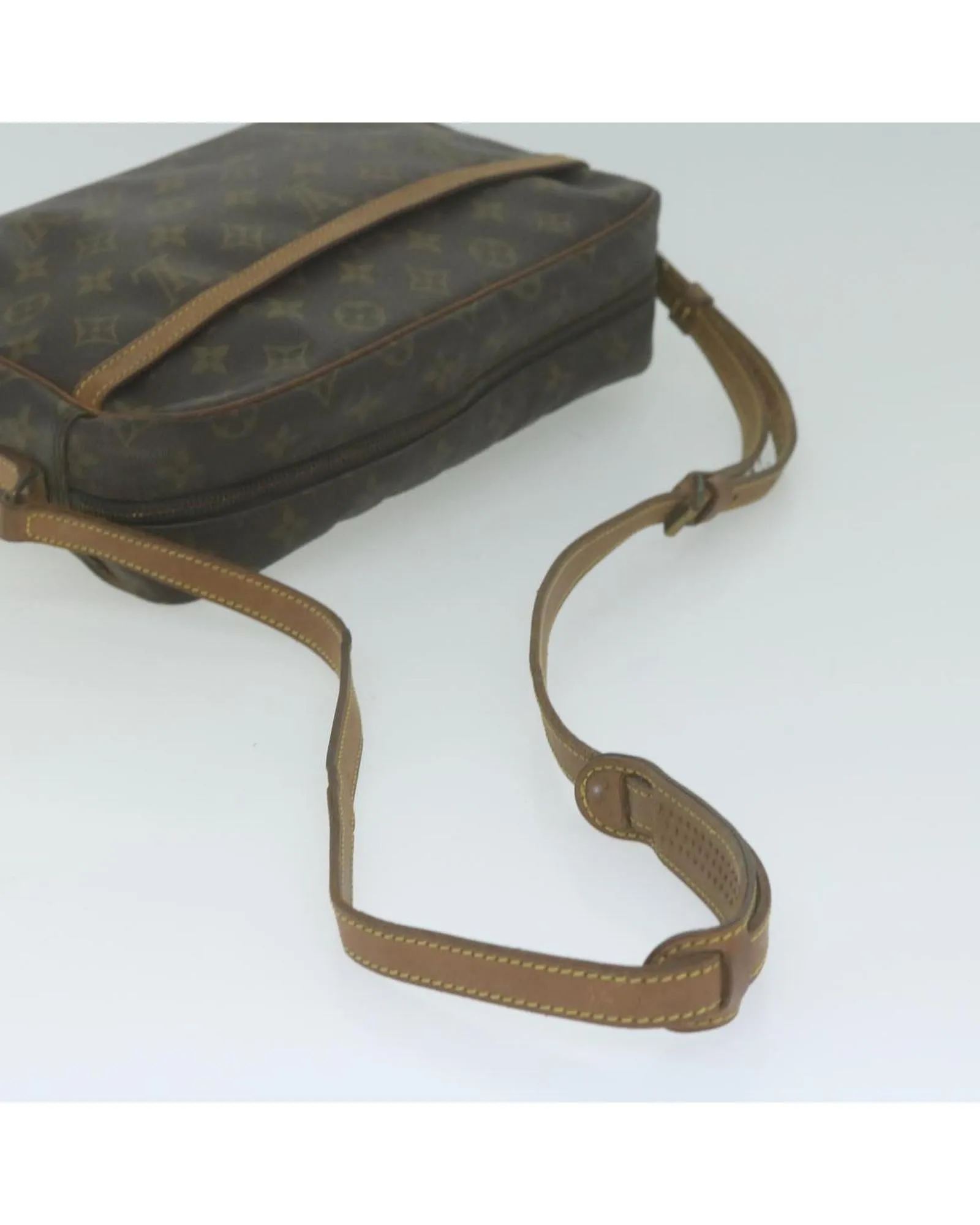 Monogram Shoulder Bag with Authentic LV Stamp