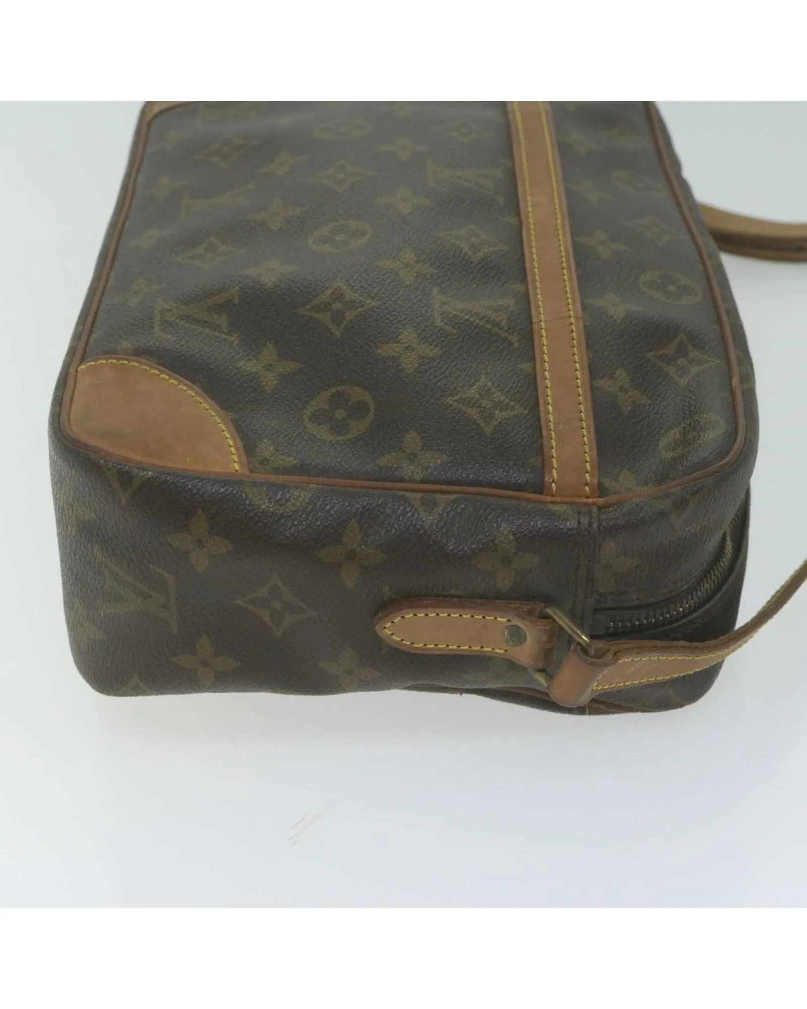 Monogram Shoulder Bag with Authentic LV Stamp