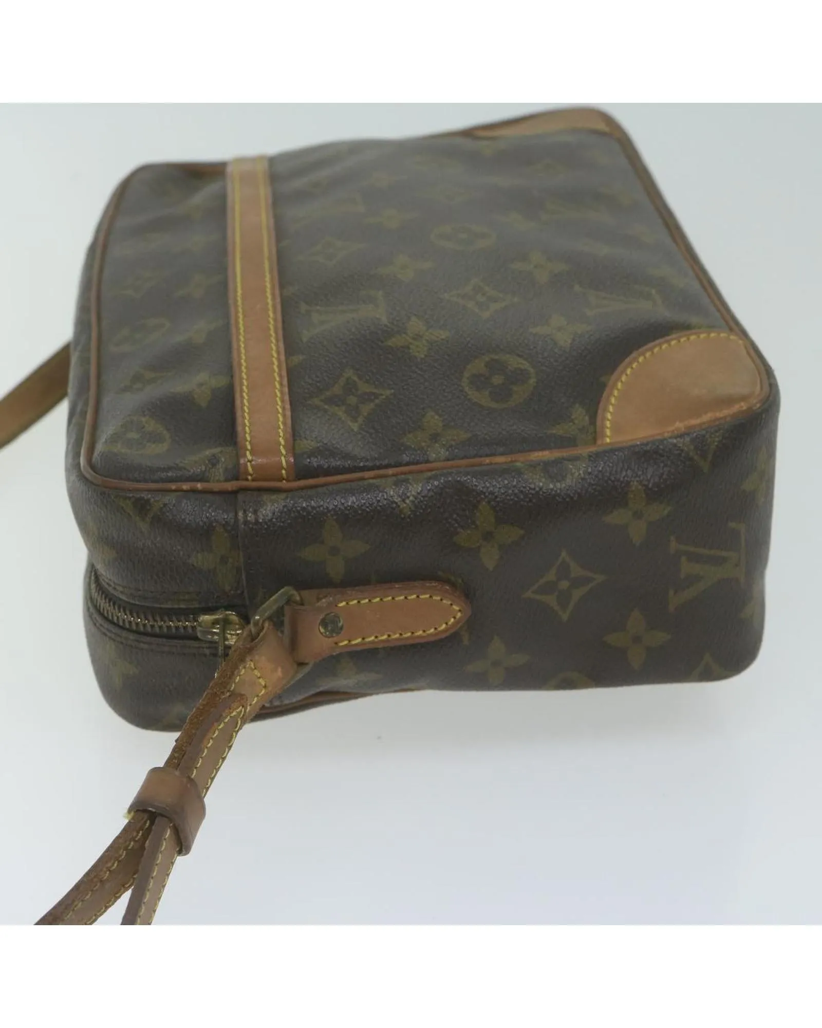 Monogram Shoulder Bag with Authentic LV Stamp