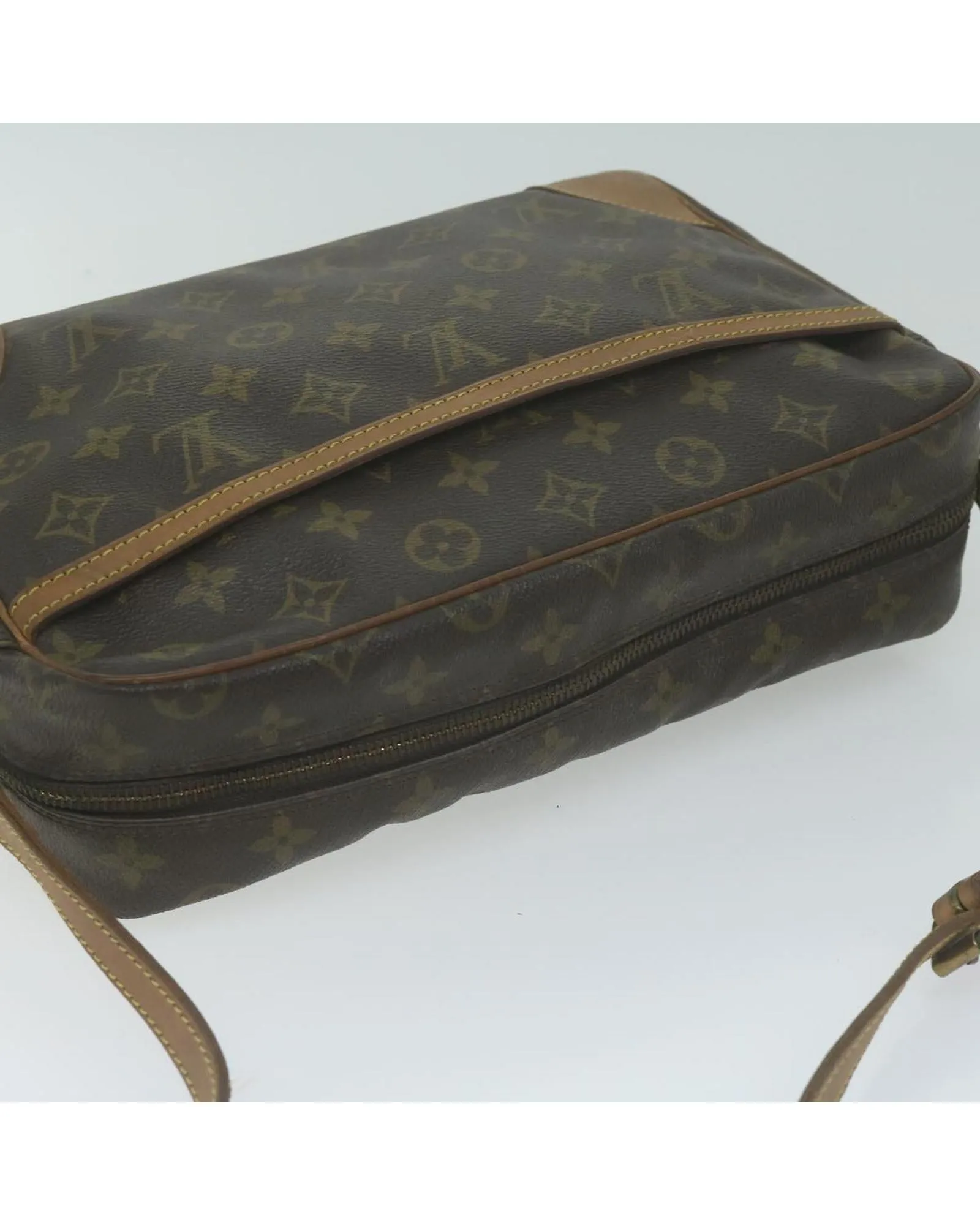 Monogram Shoulder Bag with Authentic LV Stamp