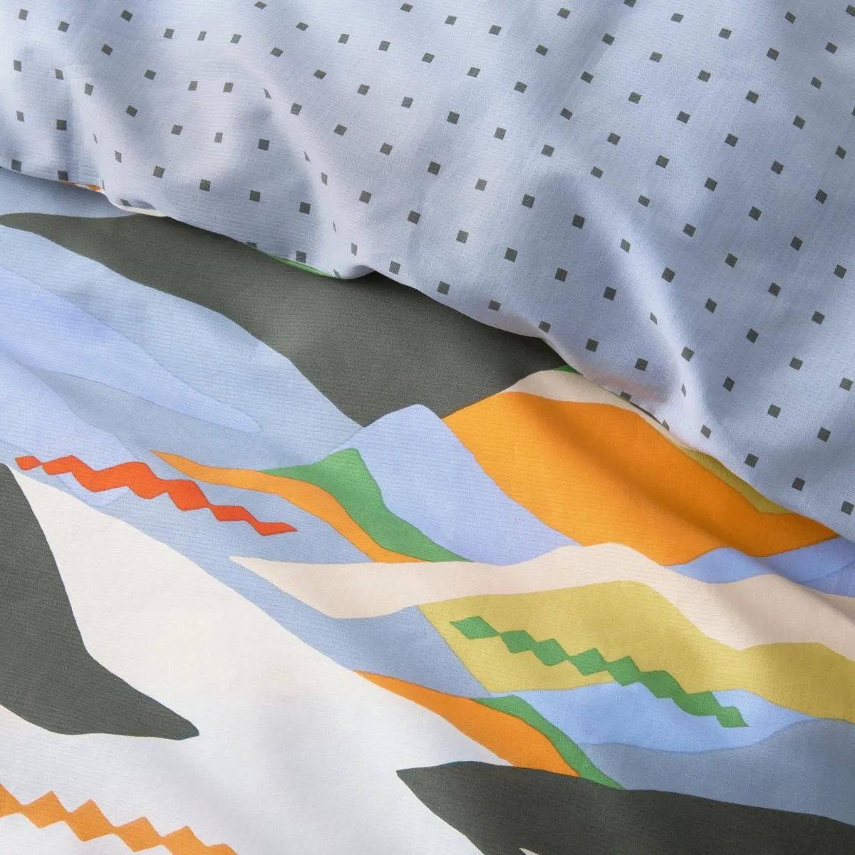 Moon Mountain Multi Kids Quilt Cover Set by Sheridan