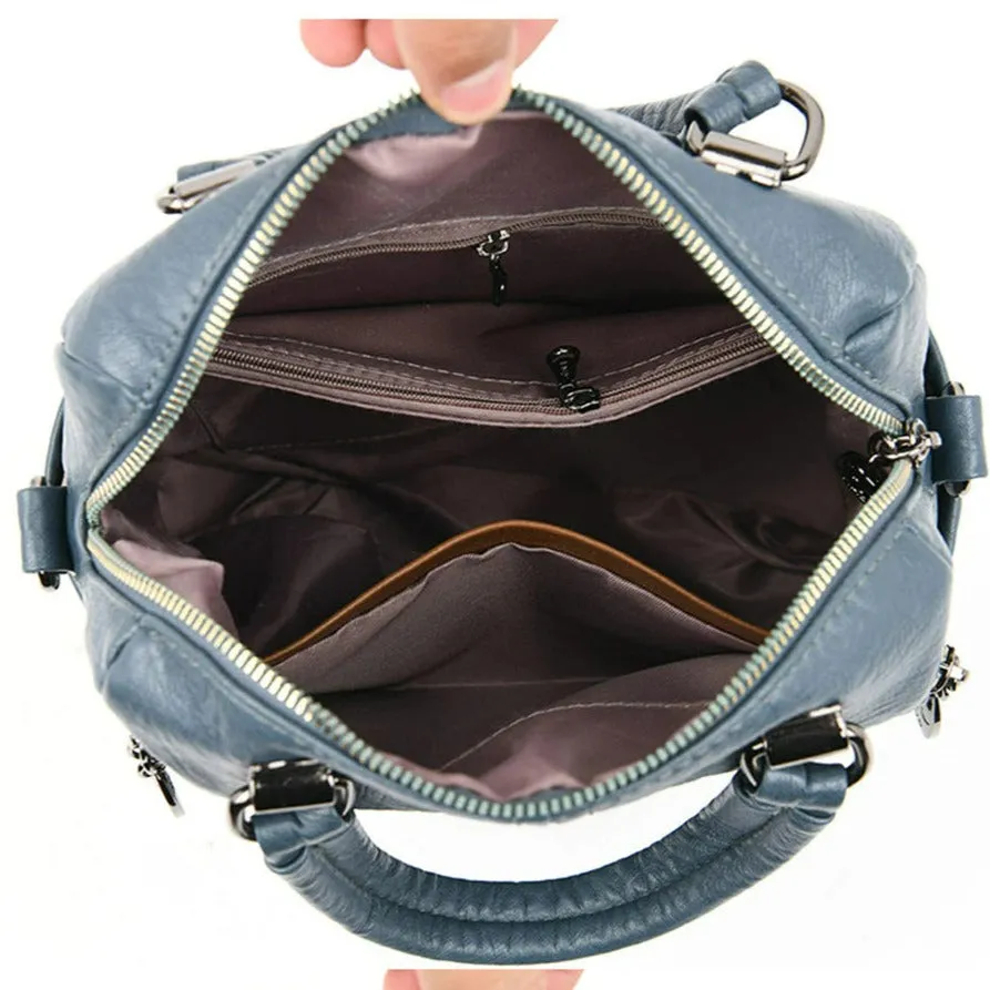 Multifunction  Women Shoulder Bag Travel Backpack